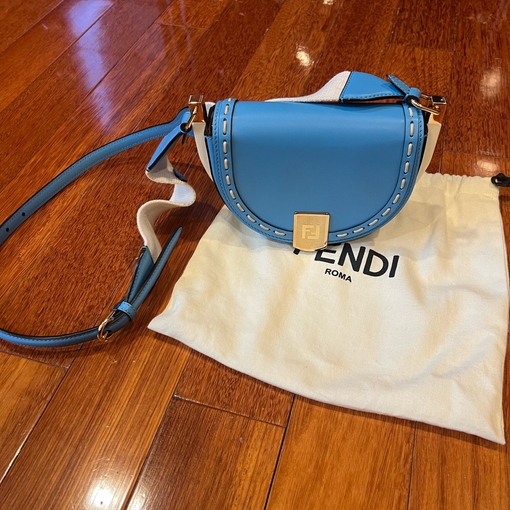 Fendi Blue Crossbody Bag